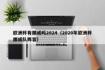 欧洲杯有挪威吗2024（2020年欧洲杯挪威队阵容），挪威队征战欧洲杯，揭秘挪威队阵容及备战情况，揭秘挪威队征战欧洲杯的阵容与备战情况