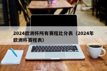 2024欧洲杯所有赛程比分表（2024年欧洲杯赛程表），2024年欧洲杯赛程及比分表全览，2024年欧洲杯赛程及比分全览