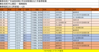 足球联赛赛程表(最新足球比赛赛程表)