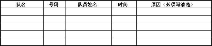 足球比赛登记表(足球比赛记录表格范本)  第1张