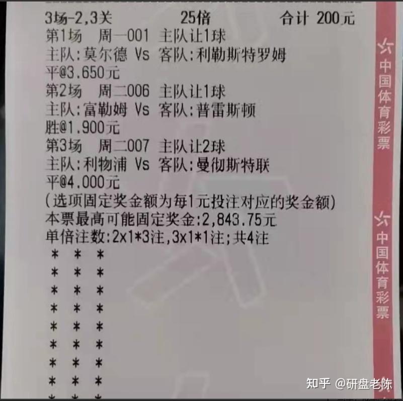 今日足球竞彩(今日足球竞彩500)  第2张